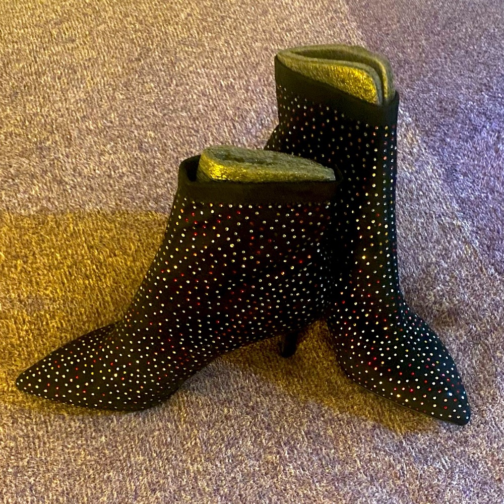 INC International Concept Bray3 Embellished Bootie Size 8 1/2 New